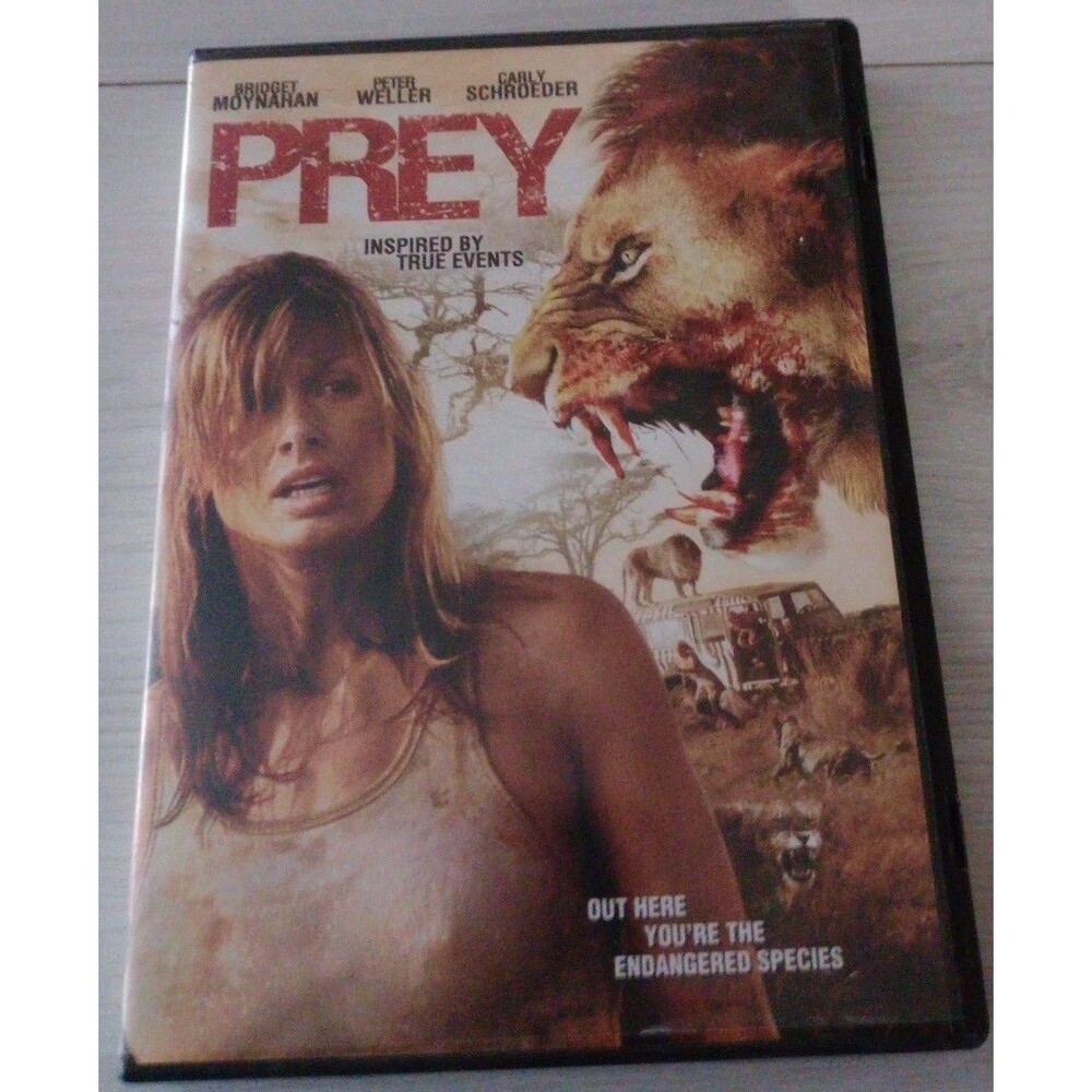 Prey DVD Thriller Movie Bridget Moynahan Peter Weller Inspired by True Events